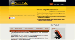 Desktop Screenshot of agripak.com.pk